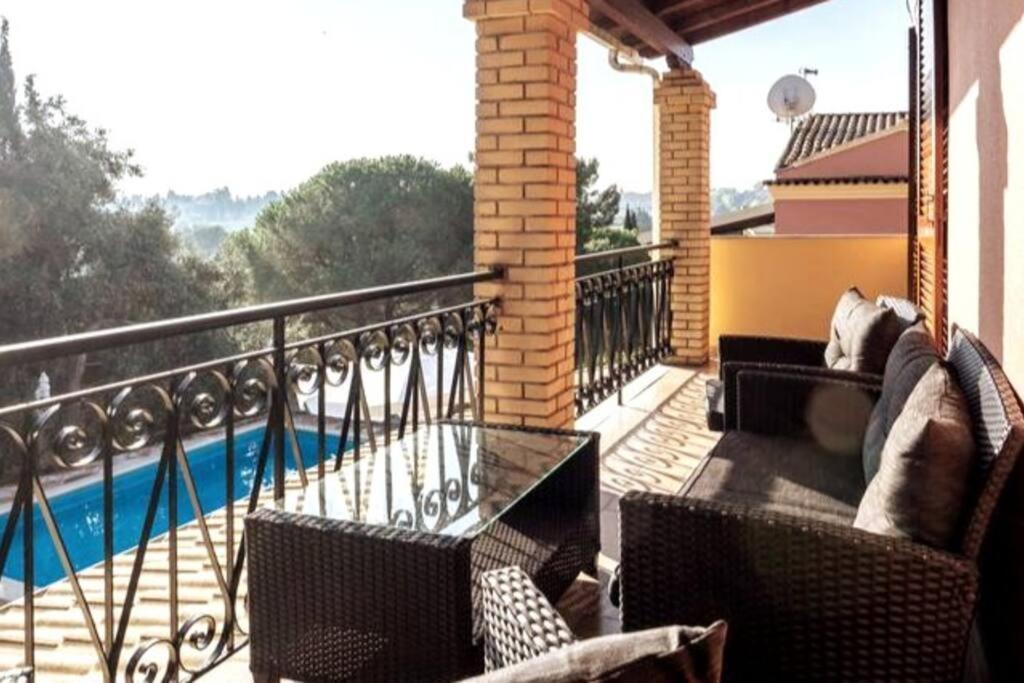 Poli House Family Villa W/ Pool Corfu  Eksteriør bilde