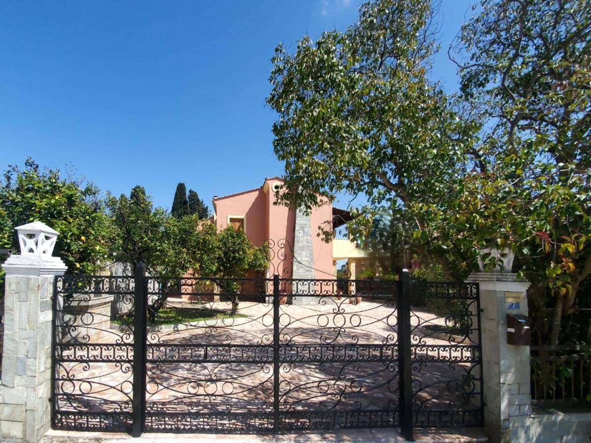 Poli House Family Villa W/ Pool Corfu  Eksteriør bilde